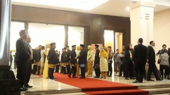 Prabowo Hingga Ma'ruf Amin Hadiri Pernikahan Anak Bamsoet di Hotel Sultan