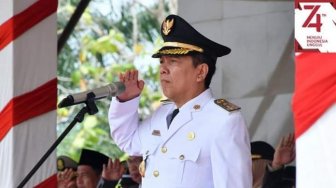 Bupati Batanghari Pimpin Upacara Kemerdekaan RI ke-74