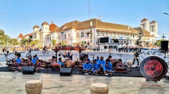 Penanda Pre-Even YGF, Empat Penjuru Mata Angin Jogja Tabuh Gamelan Serentak