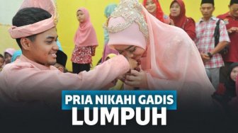 Cinta! Kisah Pria Nikahi Gadis Lumpuh, Bermula Kenalan Lewat Game PUBG