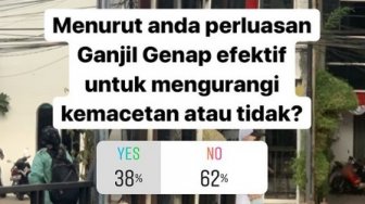 Gelar Polling, Unggahan Vlogger Ini Kuak Sebab Ganjil-Genap Tak Efektif