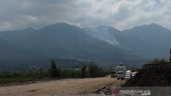 Kebakaran Hutan Melanda Gunung Guntur