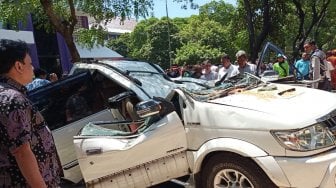 Pohon Tumbang di Universitas Pancasila Timpa Mobil, Satu Orang Tewas