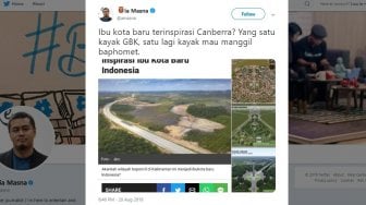 Beredar Desain Ibu Kota di Kalimantan, Begini Tanggapan Kocak Warganet