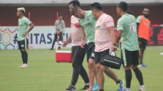 Jelang Lawan PSM Makassar, Striker Asing PSS Sleman Alami Cedera