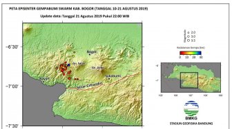 Bogor Diguncang 76 Gempa dan 4 Berita Terpopuler Tekno 22 Agustus