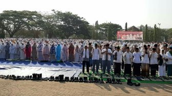 16 Kecamatan Kekeringan, Warga Lebak Gelar Salat Minta Hujan