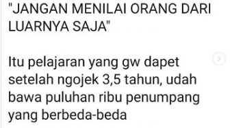 Beda Dari Stereotip, Pria ini Ungkap  Beragam Tipe Penumpang Ojol