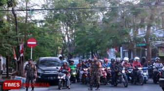 Asrama Mahasiswa Papua Surabaya yang Dikepung Kini 24 Jam Dijaga Banser NU