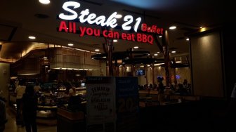 Mantapnya Mabok Daging BBQ Premium All You Can Eat di Steak 21