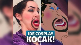 Cewek Ini Bikin Ide Cosplay Super Kocak, Hasilnya Bikin Ketawa Geli!