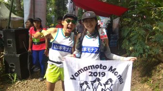 Pelari Jepang Ikut Situ Gunung Trail Run untuk Uji Kemampuan