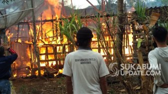 Akibat Puntung Rokok, Rumah di Kalibunder Ludes Terbakar