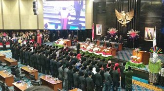 106 Anggota DPRD Jakarta Dilantik, Pantas Nainggolan Jadi Ketua Sementara