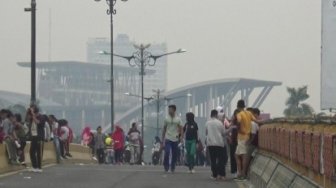 Kualitas Udara Tidak Sehat, Jarak Pandang di Pekanbaru Tinggal 1 Km
