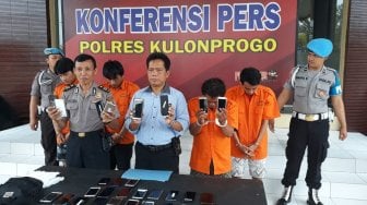 Komplotan Copet Spesialis Konser Digulung Polisi, 42 Ponsel Diamankan