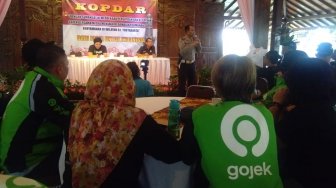 Gojek & Polda DIY Sosialisasikan Keselamatan Berkendara Bagi Mitra Driver