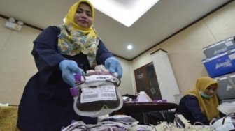 KDD Riau Kompleks Sumbangkan 6 Juta CC Kantung Darah ke PMI