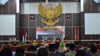 DPRD Tebo Gelar Paripurna Istimewa HUT RI ke 74