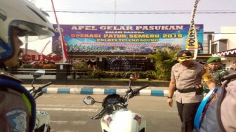 Operasi Patuh Semeru 2019 Polres Tulungagung, Pajak Kendaraan Mati ditilang
