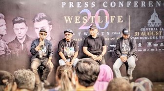 Tiket Konser Westlife di Candi Borobudur Ludes dalam Waktu 5 Menit