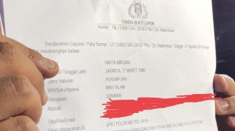 Nikita Mirzani Resmi Laporkan Poppy Kelly atas Dugaan Pencemaran Nama Baik