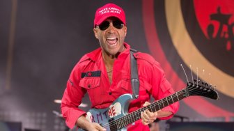 Tom Morello RATM Kunjungi Istiqlal hingga Pose Bareng Ondel-ondel