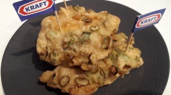 Resep Kudapan Renyah, Tempe Mendoan Isi Keju