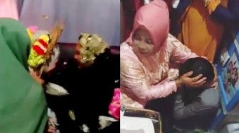 Nangis Tak Terima, Aswar Terobos Kamar Pengantin Milik Eks Pacarnya