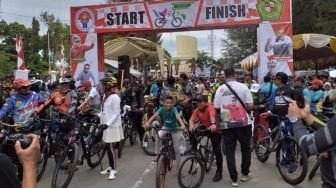 10.000 Peserta Meriahkan Gowes Nusantara Pidie 2019