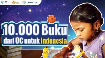 UCWeb Donasikan 10.000 Buku untuk Tingkatkan Literasi Indonesia