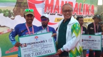 Memukau Peserta, Lombok Tengah Selenggarakan Paralayang Trip of Indonesia