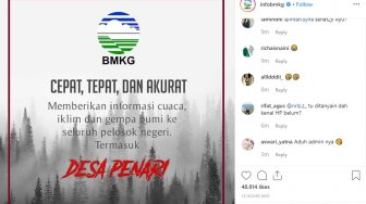 Viral KKN Horor Desa Penari, BMKG Malah Buat Ajakan Kocak ke Badarawuhi