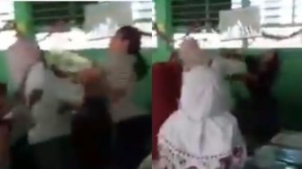 Viral Video Guru SD Dikeroyok Ibu dan Kakak Siswa, Wajah Penuh Luka