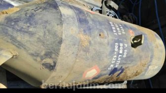 Dum! Bom Latih Pesawat Tempur Sukhoi Jatuh di Kebun Tebu Daerah Lumajang