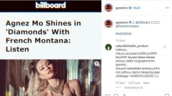 Diwawancara Billboard, Agnez Mo Curi Perhatian dengan Bra Louis Vuitton