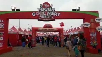 Ratusan Kedai Favorit Ramaikan Pucuk Coolinary Festival di Kota Palembang