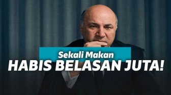 Cuma untuk Makan doang, Miliarder ini Habiskan Uang Rp 14 Juta dalam Sehari
