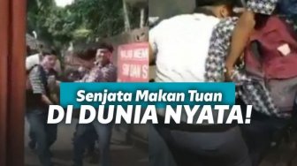Niatnya Kerjain Teman Saat Ultah, Beberapa Pelajar ini Malah Kecebur Got