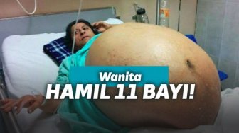 Viral Foto Wanita Hamil 11 Bayi, Padahal Fakta Dibaliknya Sungguh Ngeri!
