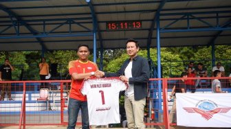 Jalin Silahturahmi, Ikatan Pilot Gelar Tanding Sepak Bola