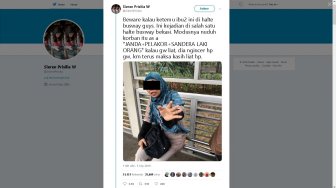 Modus Baru Rampok! Wanita Ini di Halte Bus Tuduh Korban Janda Pelakor