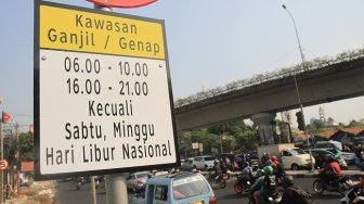 Ganjil-genap di Jakarta Berlaku Besok, Kendaraan Ini Dapat Pengecualian