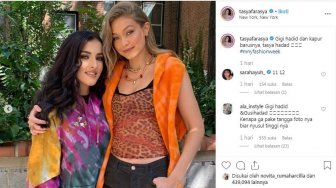 Foto Bareng Gigi Hadid, Netizen : Cantikan Tasya Farasya