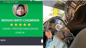 Emak-Emak 60 Tahun Ini Jadi Sopir Taksi Online, Alasannya Menyedihkan