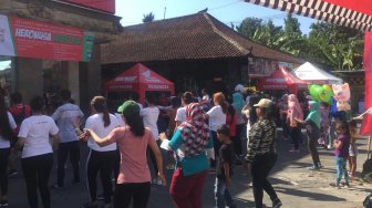 Ratusan Peserta Ramaikan Jalan Sehat Dealer Heronusa Tuban