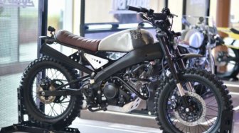 Ini Jadinya saat Yamaha XSR 155 Dimodif Kustom, Buat Vixion Juga Bisa?