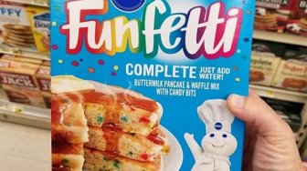 Lucunya, Perusahaan Ini Buat Waffle Instan dengan Campuran Funfetti