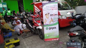 Apresiasi Driver Gojek, Astra Motor Bali Berikan Service Murah