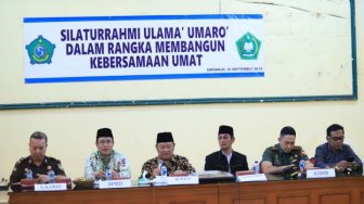 Jalin Silahturrahmi, Ulama dan Umaro bersama Tokoh Lintas Agama di Sidoarjo